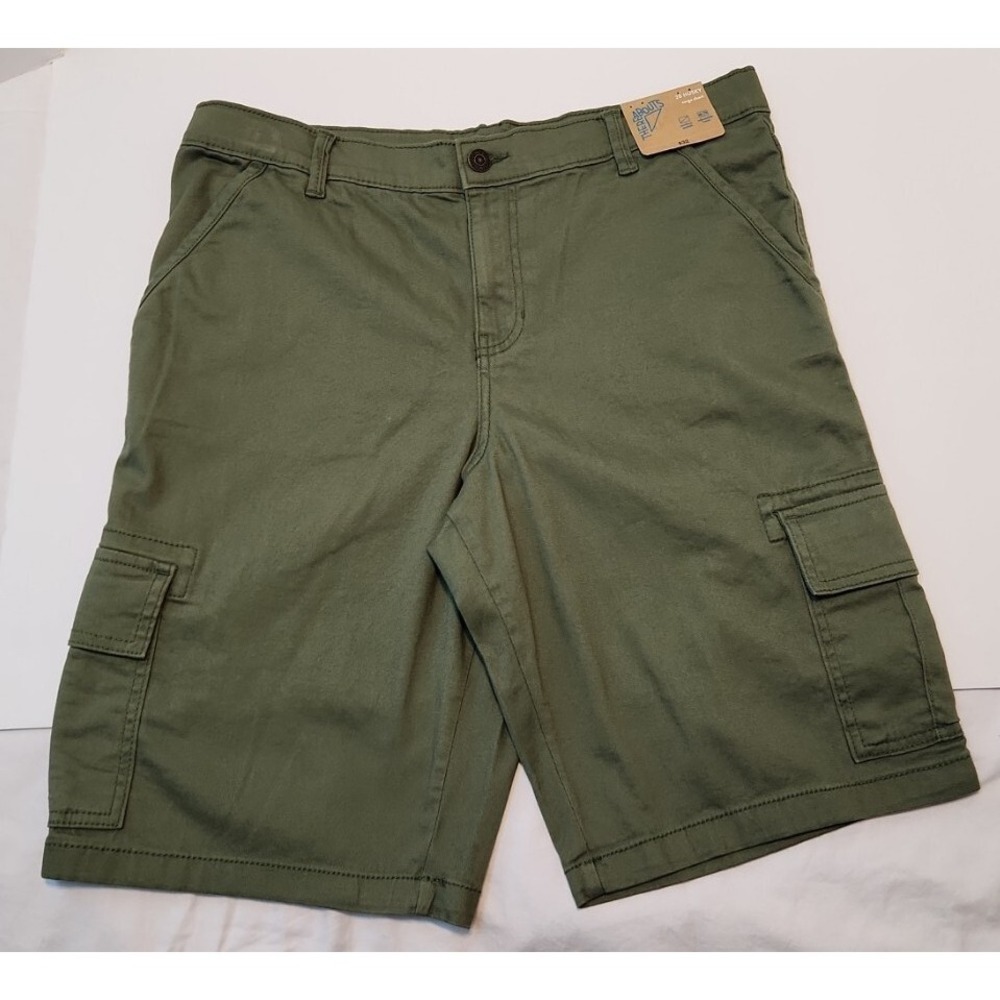 Thereabouts Big‎ Boys Adjustable Waist Cargo Short Size 20 Huskey NWT JC Penney